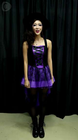 Korean girl's Halloween costume!