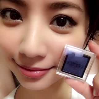 ネイビーラインメイク