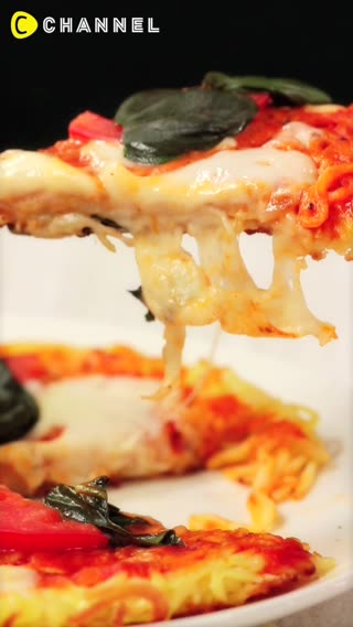 No need for pizza dough! Yakisoba Pizza☆