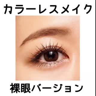 秋コスメを使ってカラーレスメイク！