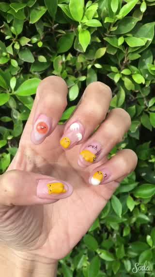 Gudetama Nail เล็บน้องไข่ขี้เกียจ