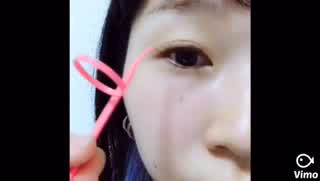 アイプチで作る二重術！