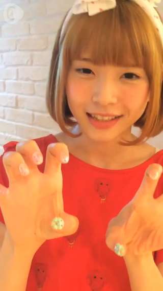 ふっかちゃんネイル！！原宿のネイルサロンHOMEにPOCHIちゃんご来店♡