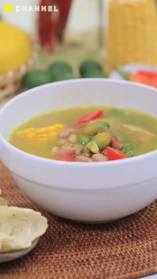 Sayur Asem dengan Daging Sapi