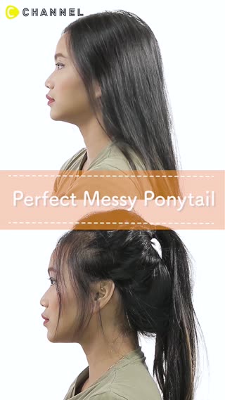 Perfect Messy Ponytail