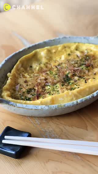 焼かない！お皿で食べる卵焼き！