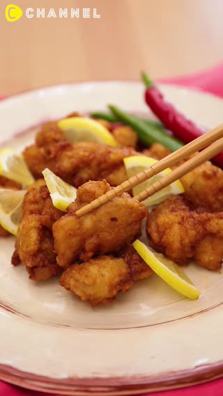 キムチの素でつくる！ピリ辛ジューシー鶏の唐揚げ