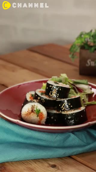 韓式海苔飯捲