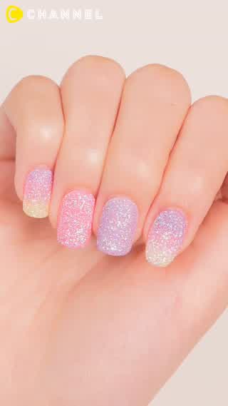 【アートネイル】お菓子みたいなグミネイル