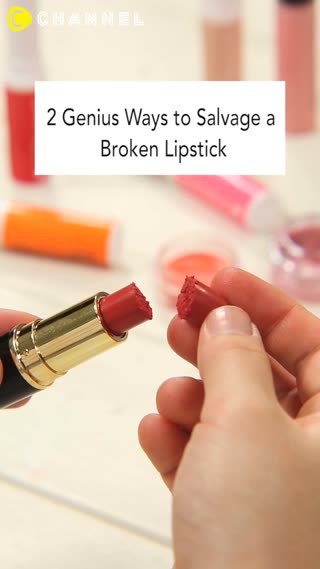 2 Genius Ways to Reuse a Broken Lipstick