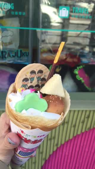 期間限定！原宿でおそ松さんのクレープが食べれちゃう！