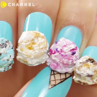 你喜歡什麼口味？超仿真冰淇淋指彩