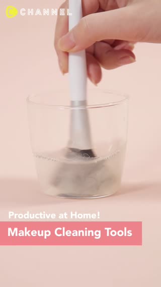 Productive at Home! Cleaning Makeup 