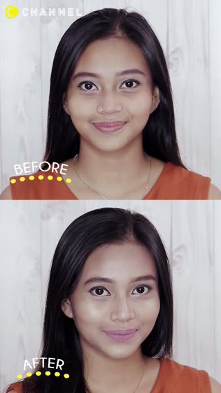 Membuat wajah bersinar