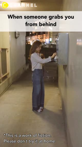 What to do when held from behind!