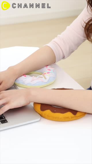 โดนัทคุชชั่นสุดคิวท์ ตัวช่วยไม่เมื่อยแขน