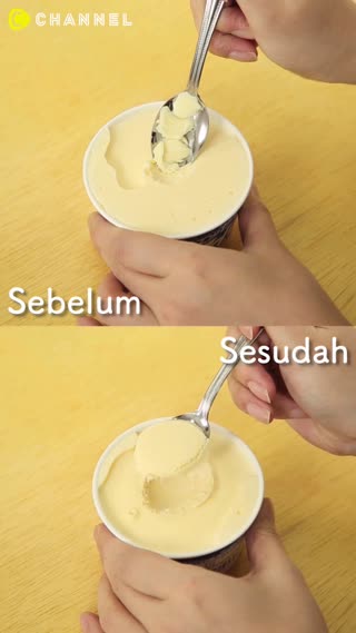 Menyimpan Eskrim dengan Benar