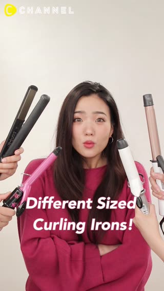 Different Sized Curling Irons!