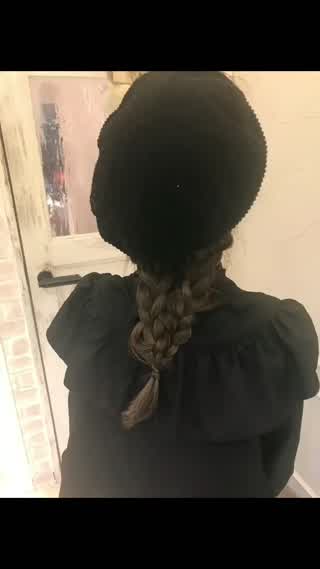 簡単！帽子アレンジ！