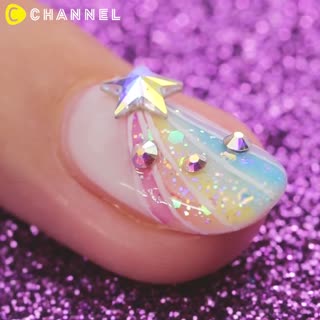 Be Happy! Rainbow Nail