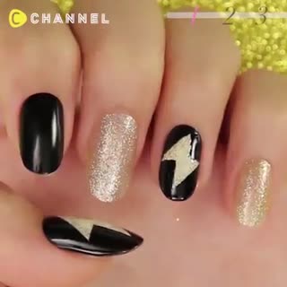 Thunder Nail Art