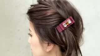 前髪の簡単アレンジ方法