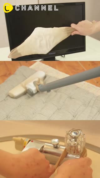 年末大掃除的秘密武器♡利用絲襪的掃除秘技3連發！