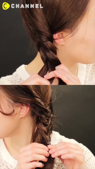 เปียสวยสองสไตล์ ถักง่ายๆมือใหม่ก็ทำได้  