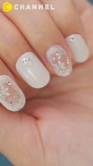 簡單自創！雪花指彩