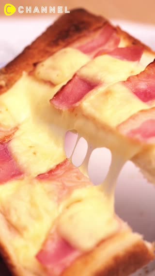 Instagram中的話題性♡#編織起司吐司！