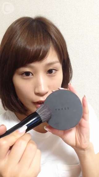 青空流！つや肌質感にこだわった、ナチュラル時短メイク