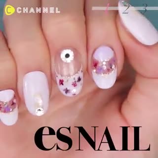 French Lavender Nail