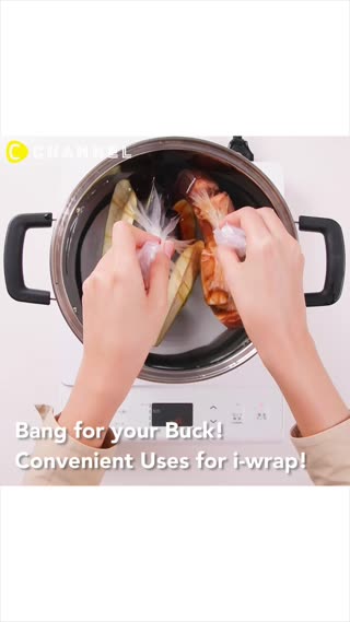 Plastic Bag Rice Cooker?! Amazing Wrap!