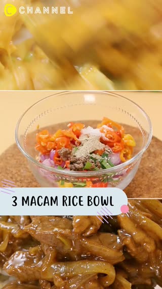 3 Macam Rice Bowl