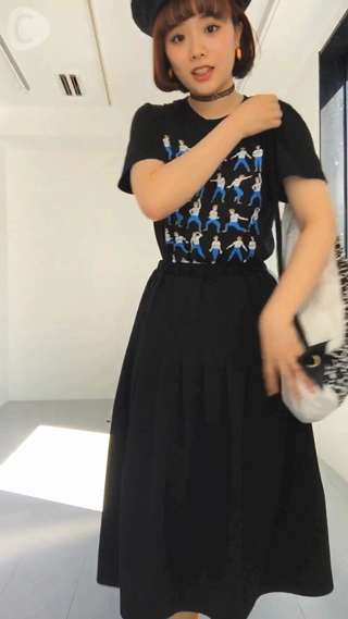 ばぶかぼん流！スクールガールコーデ