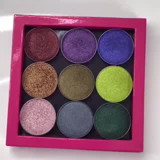 Makeup Geek 2016 foil eyeshadows 錫箔眼影全試色