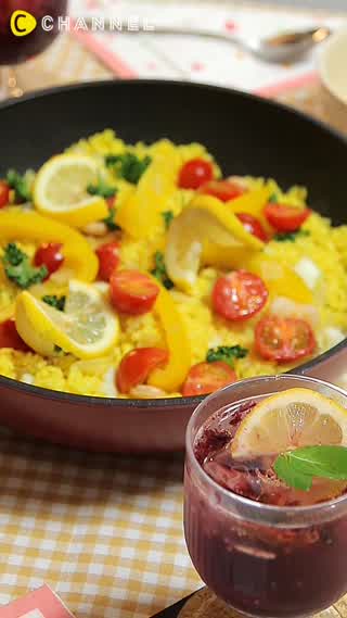 フライパン1つで超簡単！女子力高めのパエリアレシピ