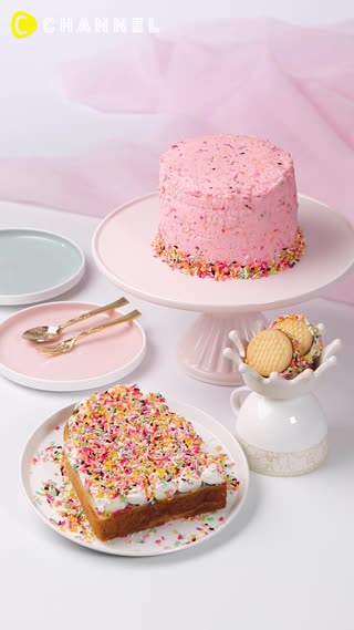 3 Colorful Sprinkle Desserts 