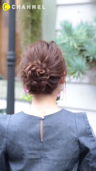 超級女孩風格♡花朵髮型