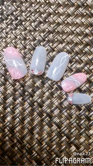 リクエスト：【卒業シーズンに！】桜ネイル