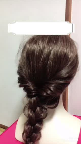 どんな服装にも合う！【編み下ろし風アレンジ】