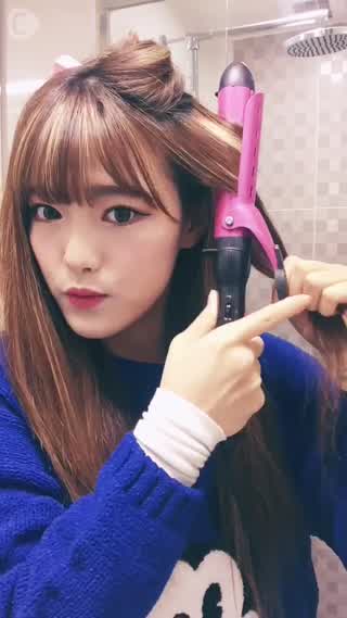 How To Style Hair with an Iron☆