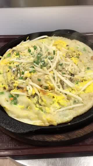 ออส่วนหอยแมงภู่กระทะร้อน