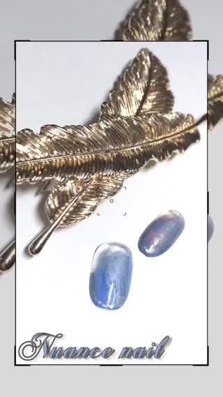 使うのは2色だけ‼️自由気ままなニュアンスネイル