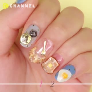 3D Toast on Your Nail?!