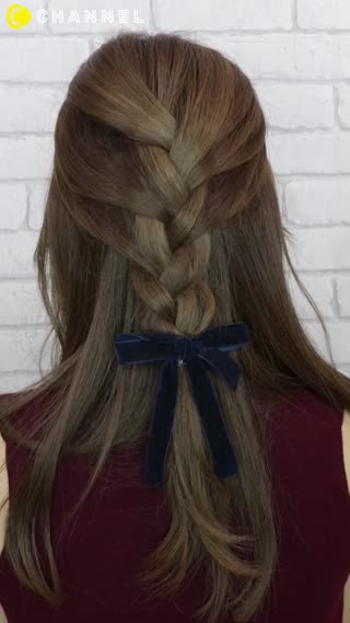 改變形象大作戰！3分鐘就綁好的麻花公主頭