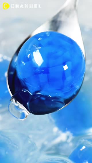 Fun for Summer! Round Blue Jelly