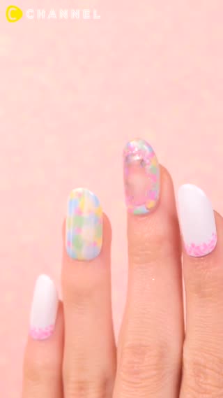 看過嗎？指甲上的水中世界！