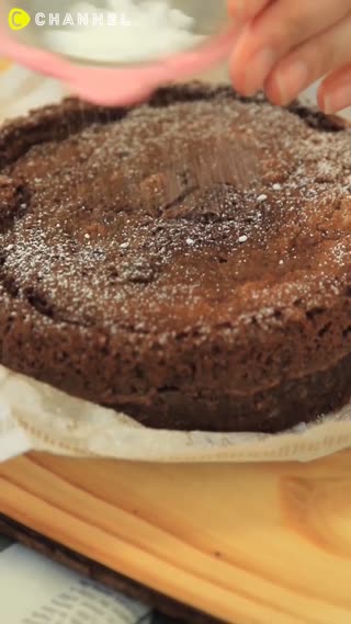 Kue Chiffon Cokelat