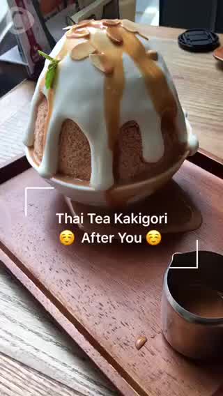 Thai Tea KAKIGōRI After You ^^